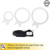 Didinamasis stiklas su LED Zeno Multi ML11 2.5/6/16x L72605 LEVENHUK
