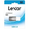 Lexar | Flash drive | JumpDrive S60 | 32 GB | USB Type-A | Juodas/Teal