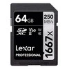 Atminties kortelė LEXAR PROFESSIONAL SDHC / SDXC 1667X UHS-II 64GB