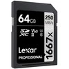 Atminties kortelė LEXAR PROFESSIONAL SDHC / SDXC 1667X UHS-II 64GB