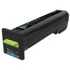 Lexmark 22K grąžinimo programa 72K2XC0 dažų kasetė, žalsvai mėlyna