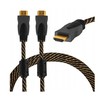 Kabelis Libox HDMI - HDMI 15m auksas (LB0051)