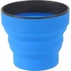 Suspaudžiamas puodelis Lifeventure Silicone Ellipse FlexiMug - Mėlyna