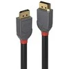 DisplayPort Kabelis - LINDY Anthra Line DisplayPort 1.1 Kabelis, M/M, 15 m, Juodas