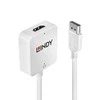 „Lindy“ HDMI į „DisplayPort 4K“ baltą