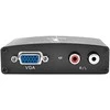 Lindy VGA oraz Audio na HDMI juoda