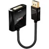 Adapteris - LINDY DisplayPort į DVI-D Aktyvus Adapteris Konverteris, 1920x1080@60Hz, 160mm, Juodas