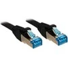 Tinklo Kabelis - LINDY Cat.6A S/FTP LSZH Tinklo Kabelis, RJ45, M/M, 500MHz, 2 m, Juodas
