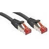 Tinklo Kabelis - LINDY Cat.6 S/FTP Tinklo Kabelis, RJ45, M/M, 250MHz, 27AWG, 2 m, Juodas
