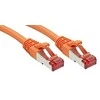 Tinklo Kabelis - LINDY Cat.6 S/FTP Tinklo Kabelis, RJ45, M/M, 250MHz, 27AWG, 3 m, Oranžinis
