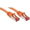 Tinklo Kabelis - LINDY Cat.6 S/FTP Tinklo Kabelis, RJ45, M/M, 250MHz, 27AWG, 3 m, Oranžinis