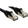 Tinklo Kabelis - LINDY Cat.6 S/FTP LSZH Tinklo Kabelis, RJ45, M/M, 250MHz, 26AWG, 2 m, Juodas