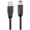 Lindy 43098 USB cable 10 m USB 3.2 Gen 1 (3.1 Gen 1) USB A USB B Juodas