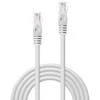 Tinklo Kabelis - LINDY Cat.6 U/UTP Tinklo Kabelis, RJ45, M/M, 250MHz, CCA, 1 m, Baltas