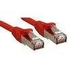 Tinklo Kabelis - LINDY Cat.6 S/FTP LSZH Tinklo Kabelis, RJ45, M/M, 250MHz, 26AWG, 2 m, Raudonas