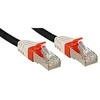 Tinklo Kabelis - LINDY Cat.6A S/FTP LSZH Tinklo Kabelis, RJ45, M/M, 500MHz, 26AWG, 10 m, Juodas