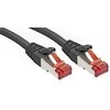Tinklo Kabelis - LINDY Cat.6 S/FTP Tinklo Kabelis, RJ45, M/M, 250MHz, 27AWG, 20 m, Juodas
