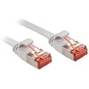 Tinklo Kabelis - LINDY Cat.6 U/FTP Plokščias Tinklo Kabelis, RJ45, M/M, 250MHz, 32AWG, 2 m, Pilkas