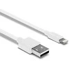 Kabelis - LINDY 2m USB Type A to Lightning Cable, 480Mbps, Baltas