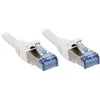 Tinklo Kabelis - LINDY Cat.6A S/FTP LSZH Tinklo Kabelis, RJ45, M/M, 500MHz, 0.5 m, Baltas