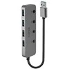 USB Hub - LINDY 4 Prievadų USB 3.0 Hub su Maitinimo/Išjungimo Jungikliais, 5 Gbps, Type A