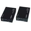 HDMI Signalo Ilgintuvas - LINDY Cat.6 HDMI 4K30, IR &amp; RS-232 HDBaseT Ilgintuvas su PoC, 70 m, Juodas