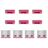 Lindy USB A Tipo Blokatorius - 10vnt USB A Tipo Apsaugos ABS Rožinės