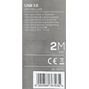 USB Prailginimo Laidas - LINDY Anthra Line USB 2.0 Type M/F Laidas, 1 m, Juodas