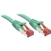 Tinklo Kabelis - LINDY Cat.6 S/FTP Tinklo Kabelis, RJ45, M/M, 250MHz, 27AWG, 2 m, Žalias
