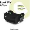 LIONELO automobilinė kėdutė Luuk Fix i-i-size juoda anglies pluoštas