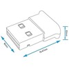 HP „Bluetooth“ adapteris LM Technologies LM506