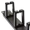 LOGILINK OR104B LOGILINK- 19 Kabelių valdymo juosta 1U su 5 sukamaisiais plastikiniais laikikliais, juodas