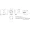 „LogiLink Keystone“ jungtis 2X RJ45 STP 14.6 mm, Cat6A