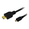 LogiLink CH0030 kabelis HDMI į microHDMI HDMI kištukas iki microHDMI kištukas 1 m juodas