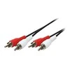 2x RCA į 2x RCA 5m audiokabelis su ryškiomis jungtimis