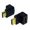 Mažo dydžio HDMI adapteris, AM į AF 90 laipsnių kampu | Logilink