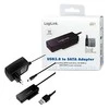 Kištukinis lizdas LogiLink USB 3.0 - 1.8 "/ 2.5" / 3.5 "SATA (AU0050)