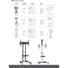 Laikiklis LOGILINK BP0077 LOGILINK - Dual alumium monitorius desk mount