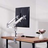 LOGILINK BP0089 Dviejų monitorių laikiklis, 17–32 colių aliuminio