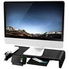 Laikiklis LOGILINK BP0141 Stalinis monitoriaus stovas 520 mm ilgio sulankstomas 3 prievadų šakotuvas