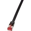 „LogiLink CF2113S Slim Line Cat. 6 pataisų kabelis RJ45 kištukas iki RJ45 kištukas CAT 6 U/FTP 20,00 m juodas