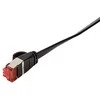 „LogiLink Patchcord Płaski U/FTP Cat6“, 3m, juodas (CF2063S)