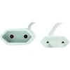 Maitinimo laidas LogiLink CEE 7/16, 2m, balta (CP126)