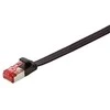 LogiLink U/FTP Cat6 plokščias laidas, 2m, juoda (CF2053S)
