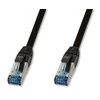 LOGILINK CQ6115S Patchcable PUR Cat.6A S/FTP juodas 20m