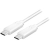 LOGILINK CU0131 LOGILINK - USB-C 3.1 Gen2 jungties laidas, 1m, baltas