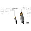 „LogiLink USB-C“ - „DisplayPort“ 1,8 m antgalis