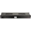 LogiLink Rack acc Logilink Ventiliatorius su termostatu juoda