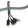 LOGILINK KAB0071 Kabelio mova su užtrauktuku Poliesteris Ø 30 mm pilkas 1m