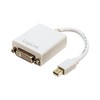 LogiLink 2direct 2 tiesioginės 6 beca jungtys, 0,1 m, Mini DisplayPort, DVI, kištukas, lizdas, tiesus